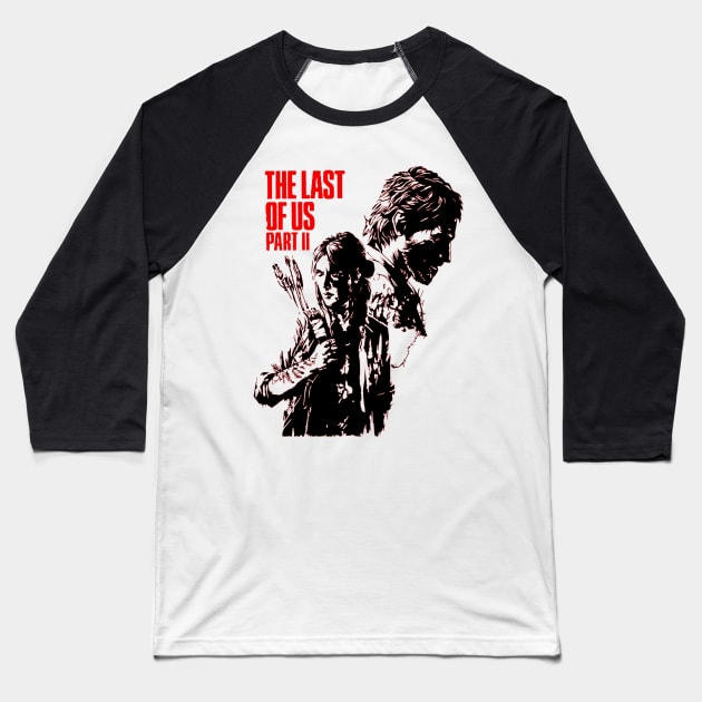 The Last of Us Part II Baseball T-Shirt by OtakuPapercraft